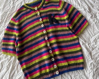 Knitting pattern | Alphabet Jacket