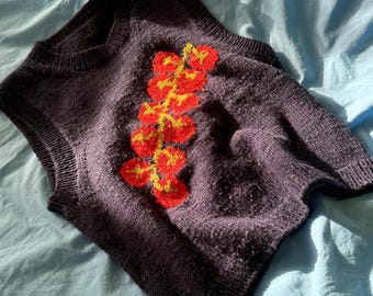 Knitting pattern | Cherry Tomato Vest