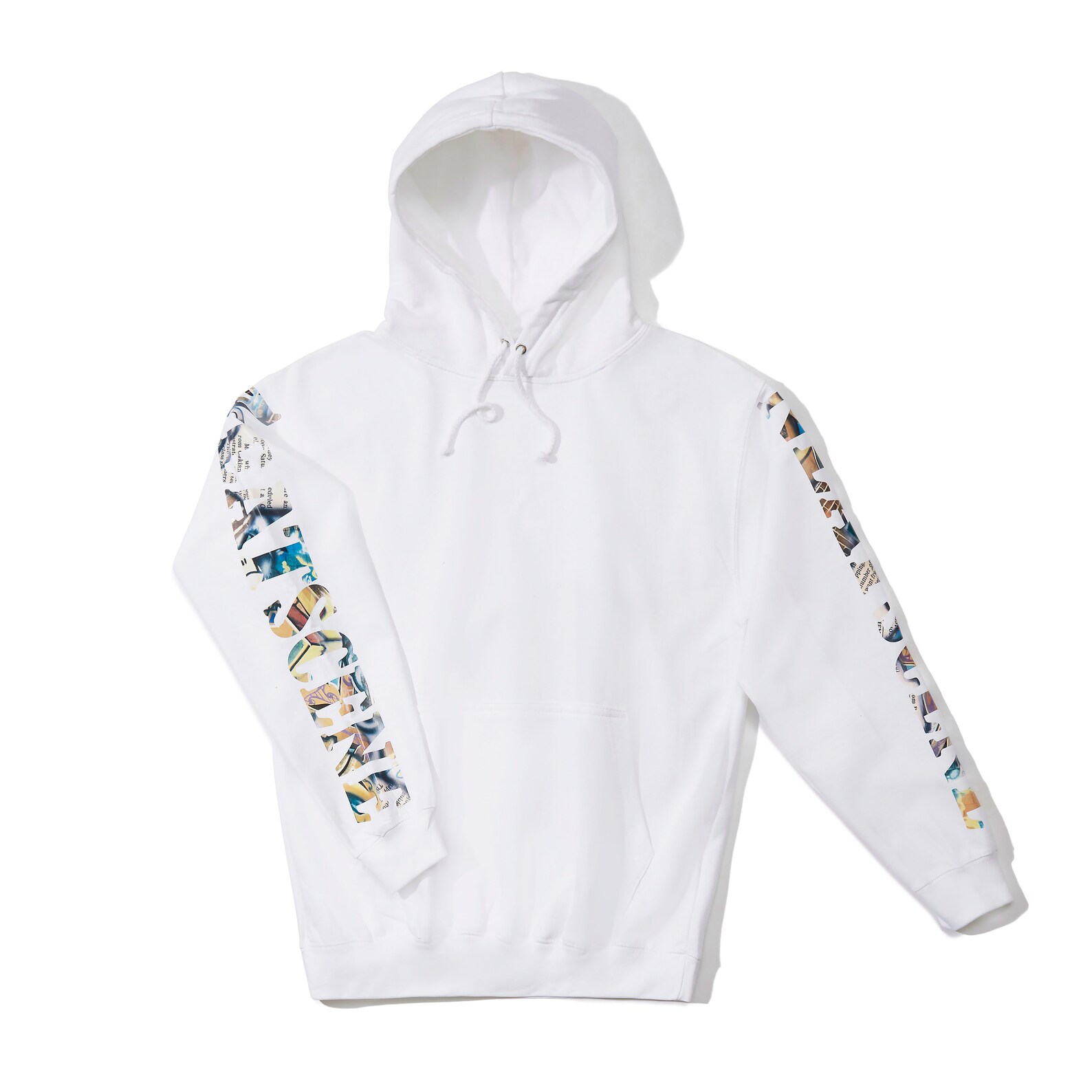 Neatscene White Graffiti Hoodie Etsy UK
