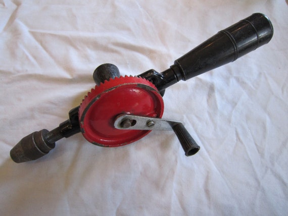 Egg Beater Whisk Style Hand Drill With 