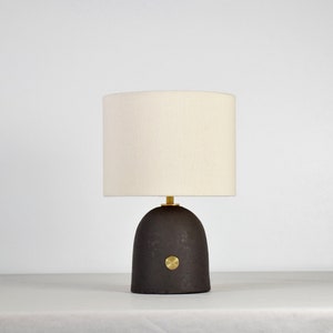 Handmade Dimmable Ceramic Table Lamp for Bedroom, Bedside Table, Entryway and Living Room DeBarro De Barro