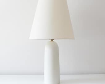 Handmade XL Ceramic Table Lamp Nordic Minimalist Style
