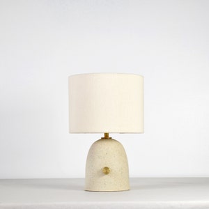 Handmade Dimmable Ceramic Table Lamp for Bedroom, Bedside Table, Entryway and Living Room DeBarro De Barro image 3