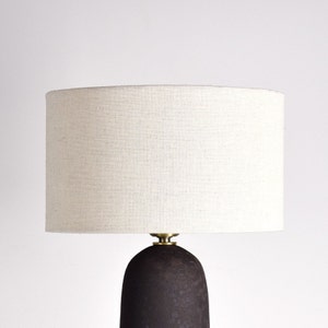 Linen Drum Lampshade