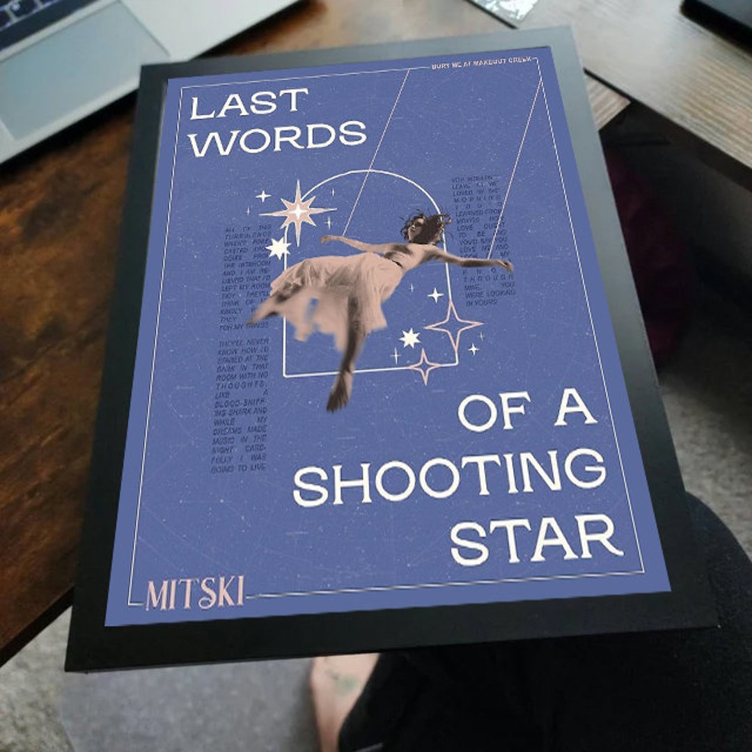 Last Words of a Shooting Star Poster Etsy