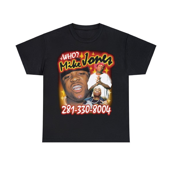 281-330-8004 | Mike Jones | Vintage Style Rap Tee | T-Shirt