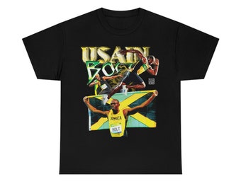 Usain Bolt| Vintage Style Rap Tee