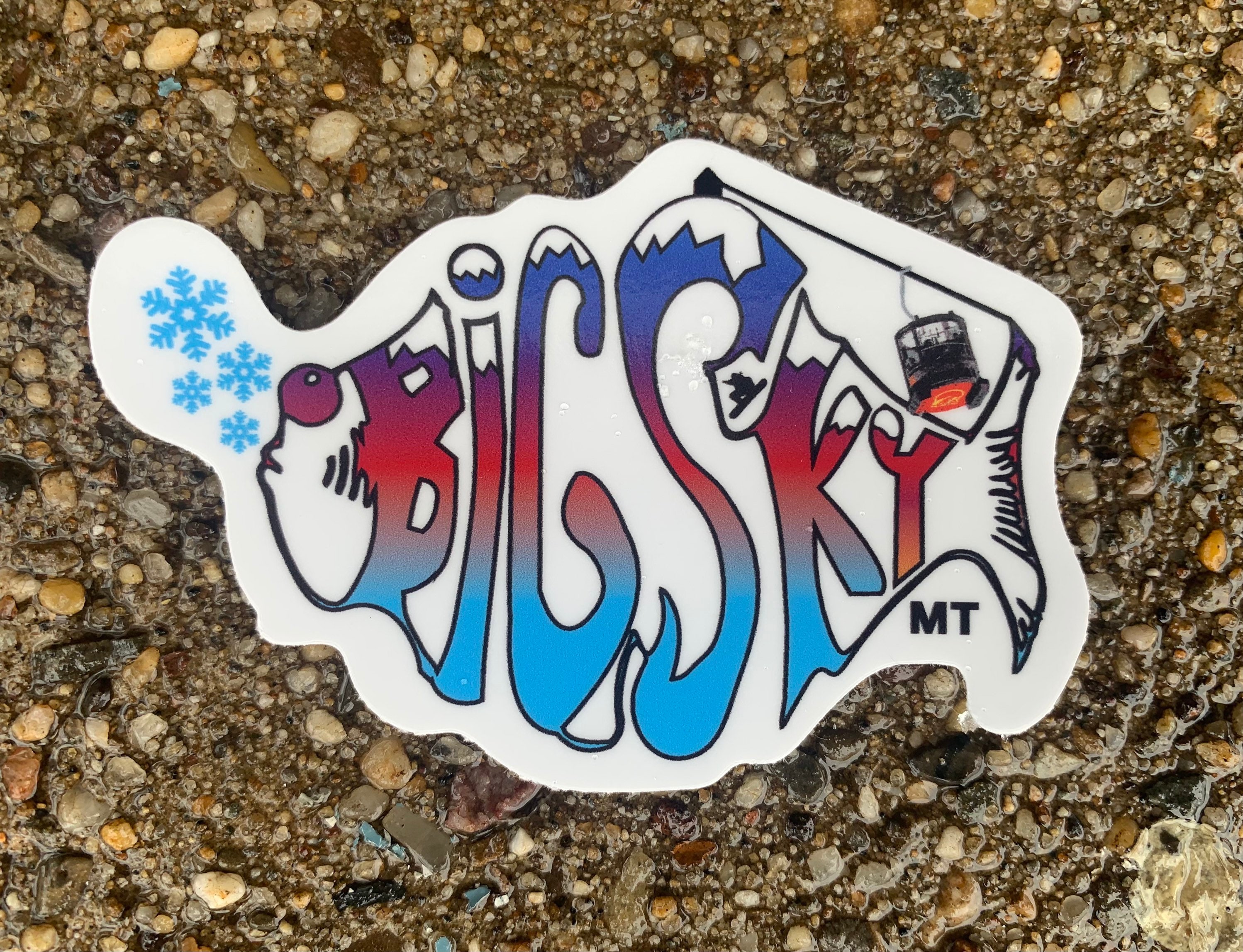Phish Big Sky 2 Sticker - Etsy