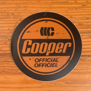 Hockey puck Sticker Cooper
