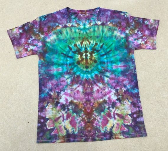 Psychedelic Ice Dye Tie Dyed by Southern Iced Tees Back to | Etsy