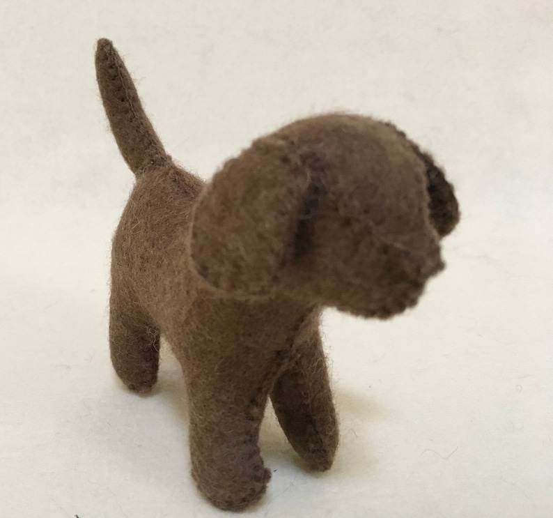 Felt Dog Pure Wool Felt Animals Steiner Toys Waldorf Felt Etsy Australia