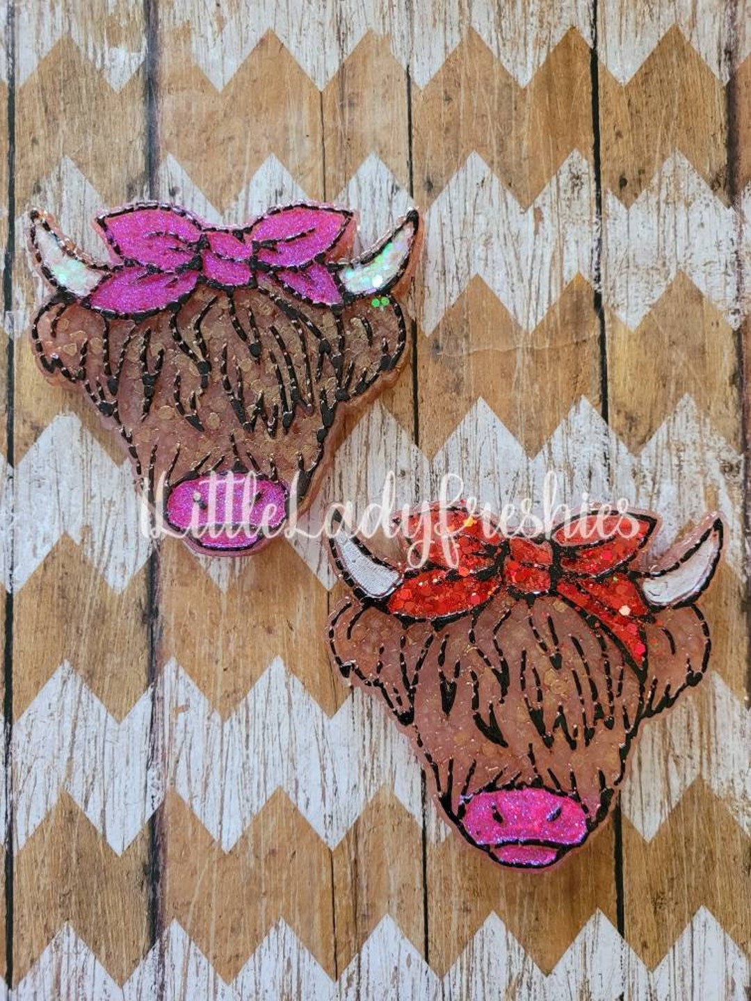 Highland Cow Car Air Freshener, Cow Air Freshener, Car Scent Etsy
