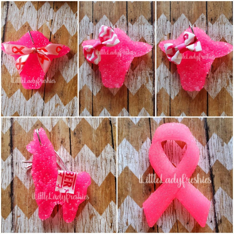 Breast Cancer Awareness Freshie Aroma Air Freshener Car Etsy