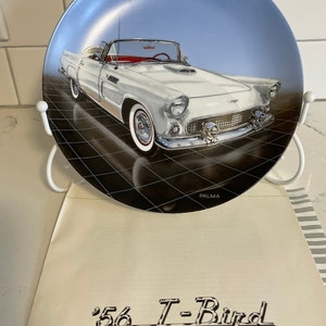 1956 T-BIRD Collector Plate ‘88 Delphi 89 Dream Machine Philip Palma BRADEX