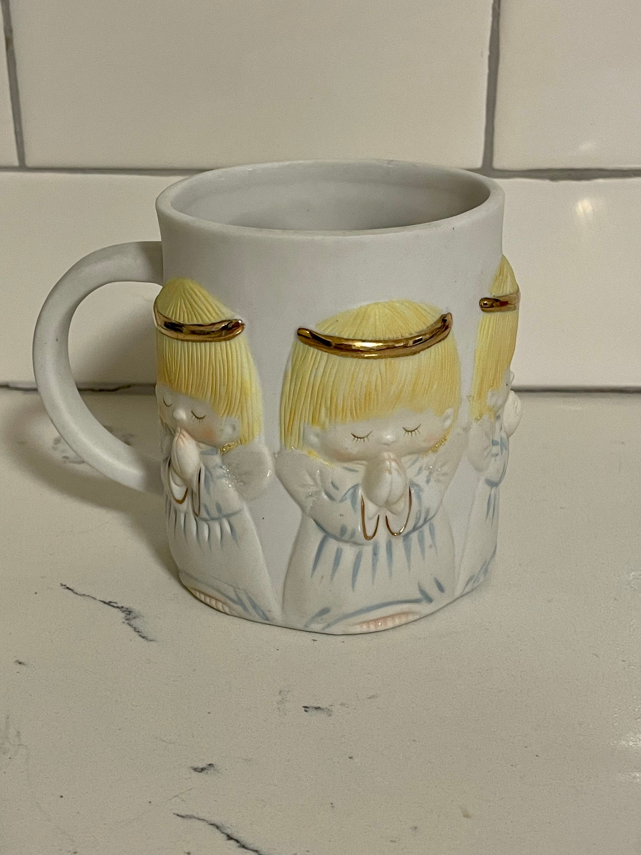 Hallmark Angels mug Peace Love joy mug coffee cup