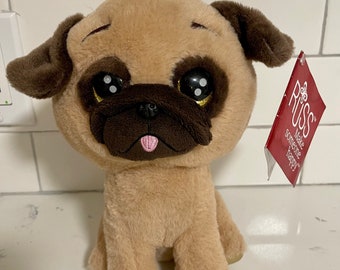 stuffed pug puppy