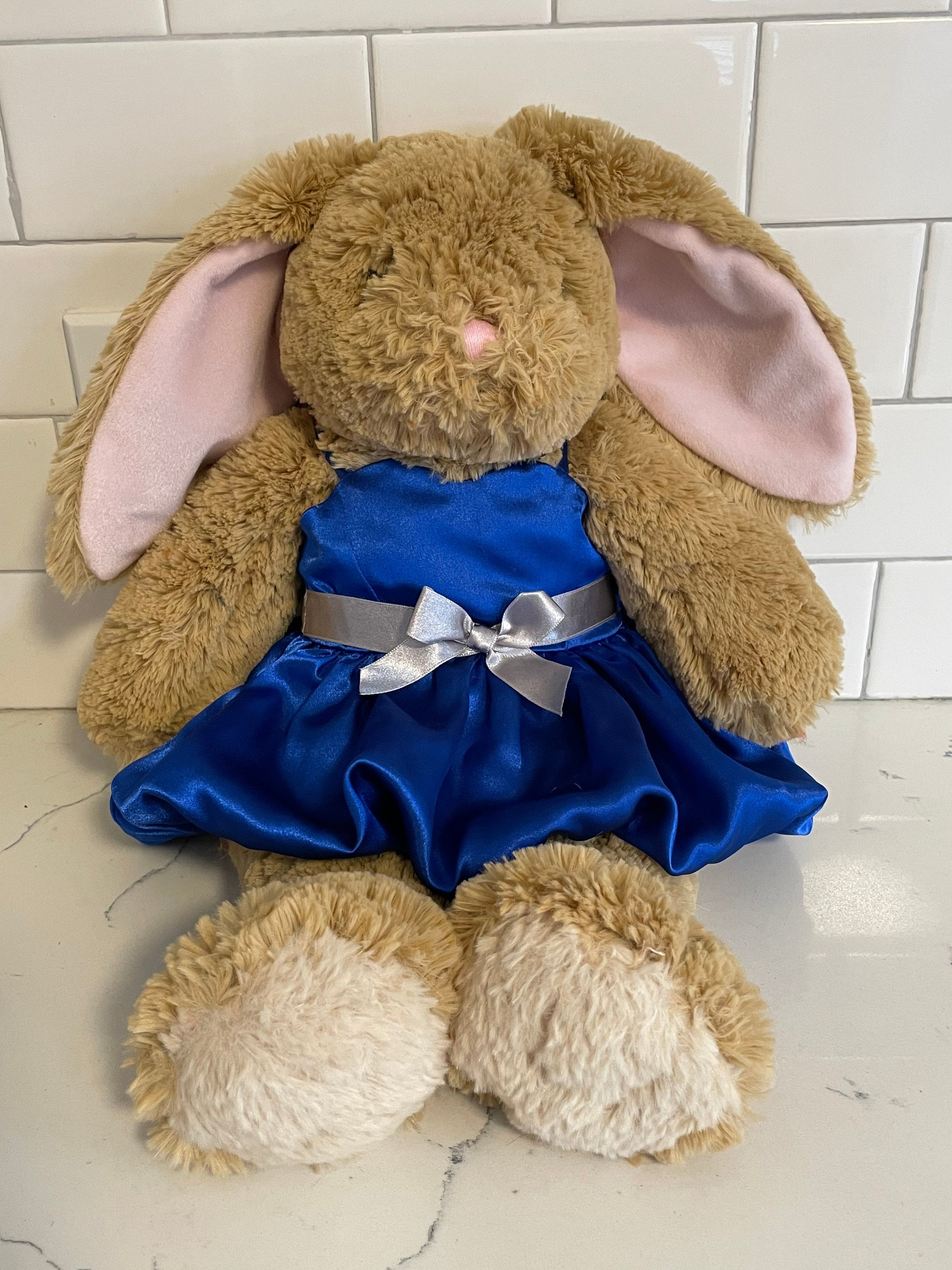 stuffed bunny with dress
