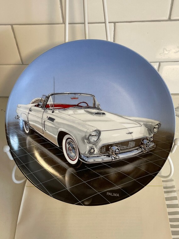 1956 T-BIRD Collector Plate '88 Delphi 89 Dream Machine Philip