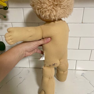 Muñeca Cabbage Patch, Vintage, 1982, Ojos Azules | Meses sin interés