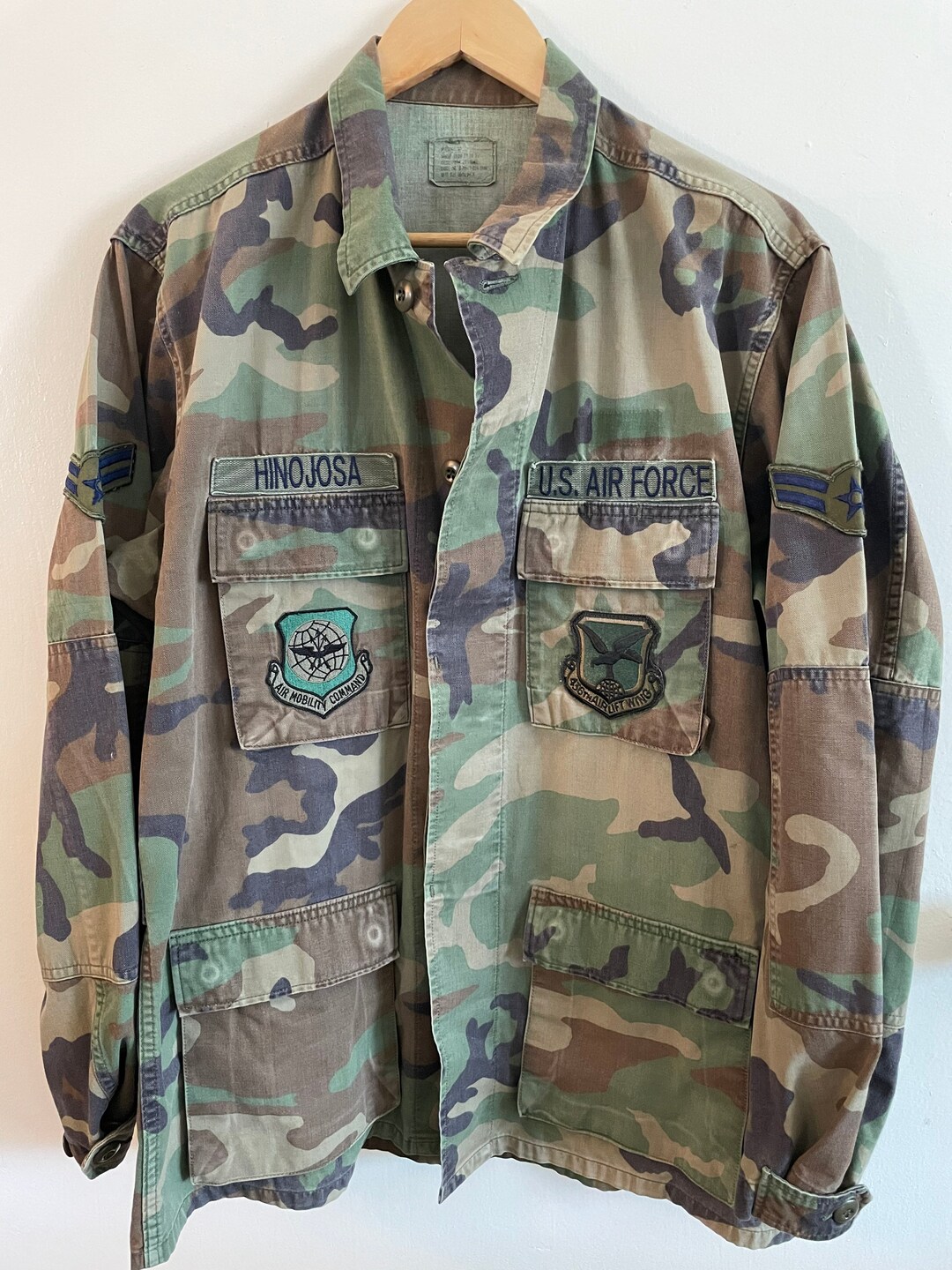 Vintage U.S. Air Force Camo Sz M Medium/large Mens Long - Etsy