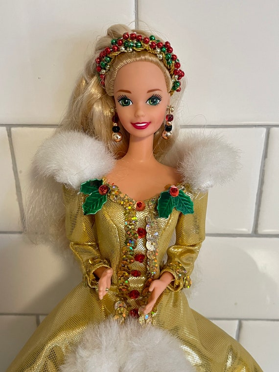 Special Edition COLLECTORS Happy Holidays 1994 Barbie Doll Etsy