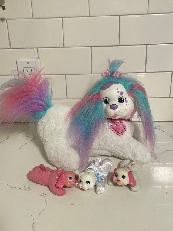 Rainbow dog best sale stuffed animal