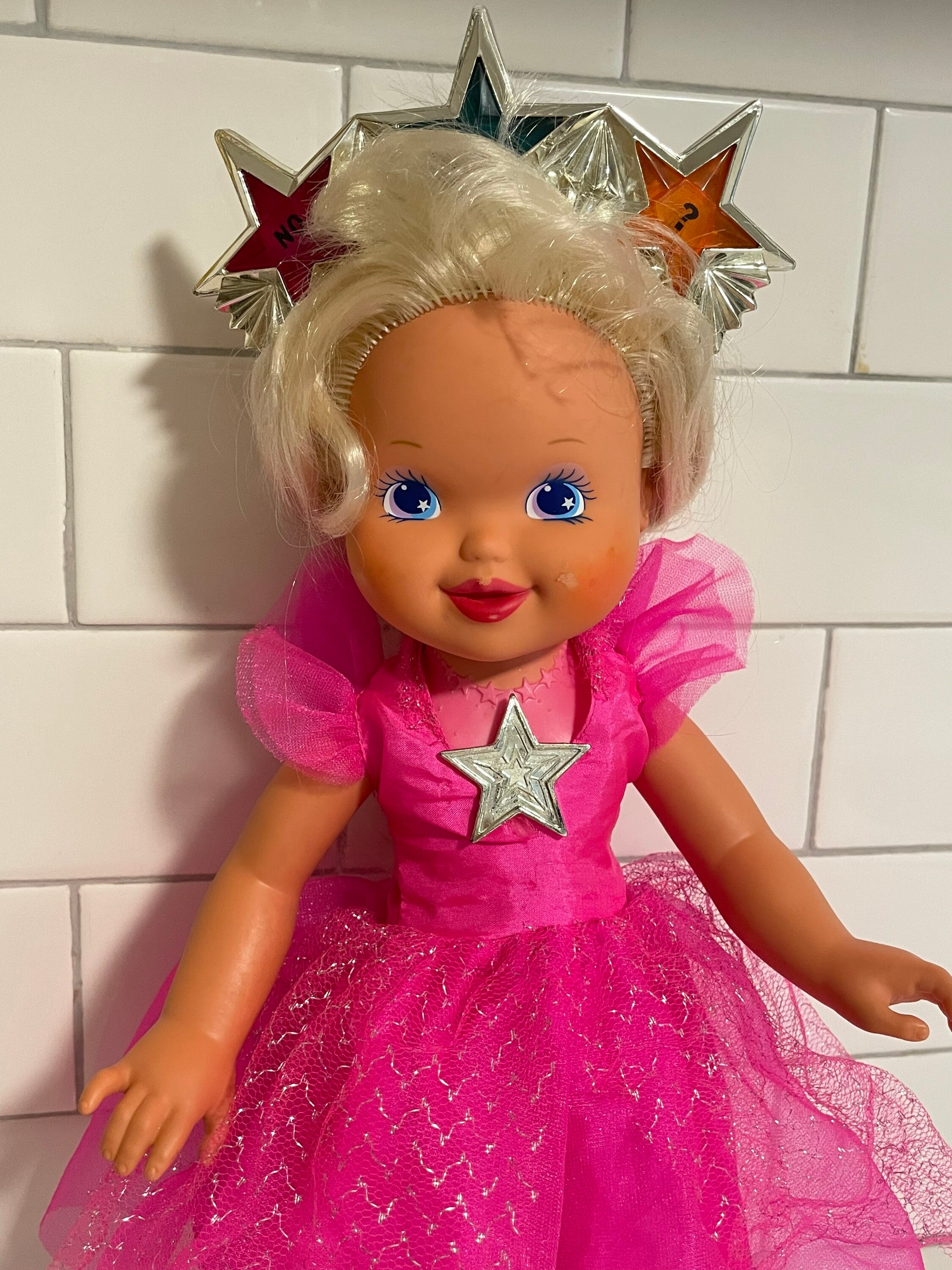Vintage Kenner 1995 Wishing Star Princess Doll- NO WAND