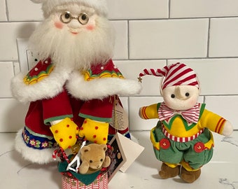 stuffed mrs santa claus