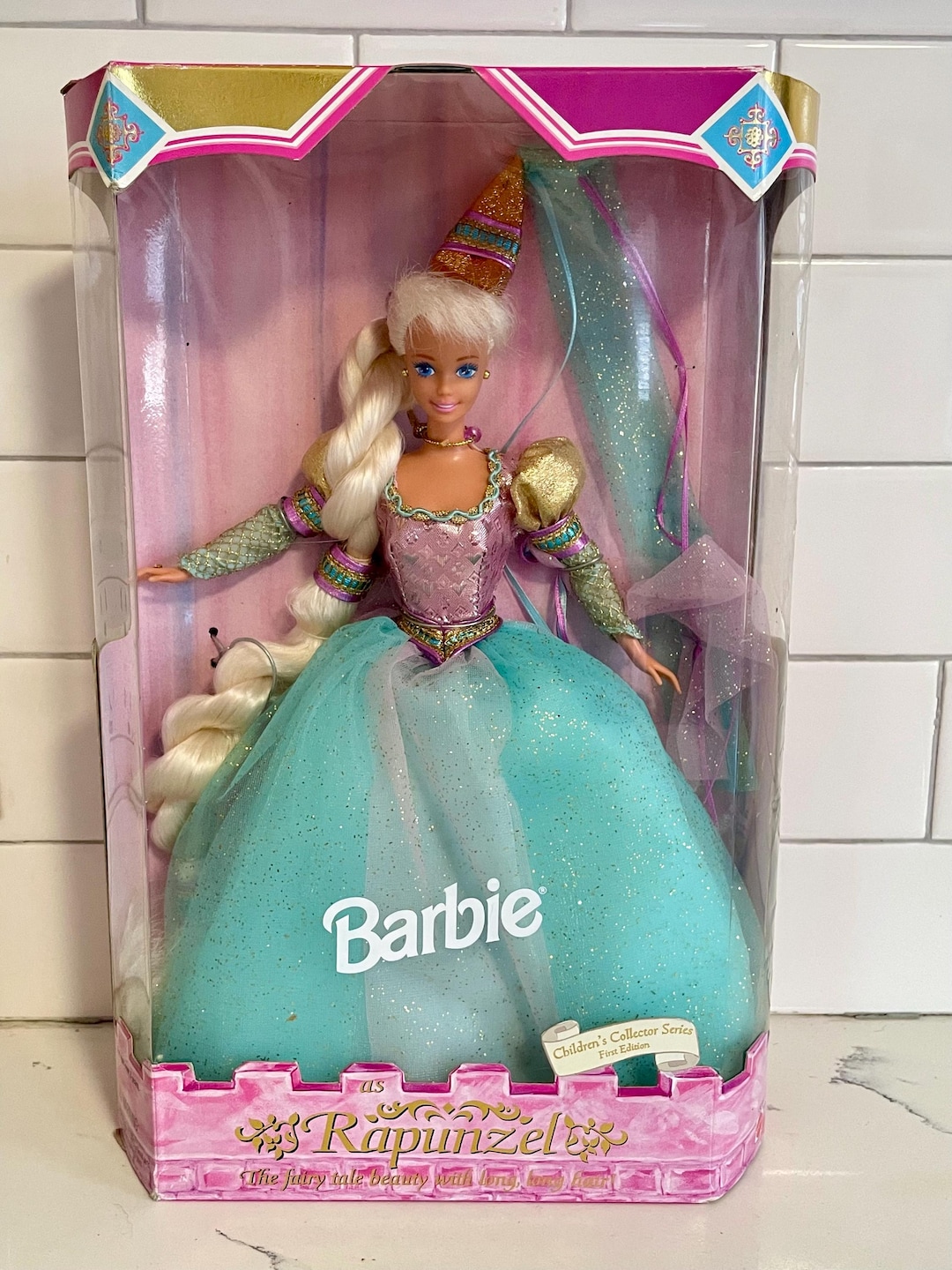 Vintage 1995- Barbie as Rapunzel Doll-collector Series First Edition ...