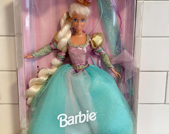 Vintage 1995- Barbie as Rapunzel Doll-Collector Series First Edition - NRFB