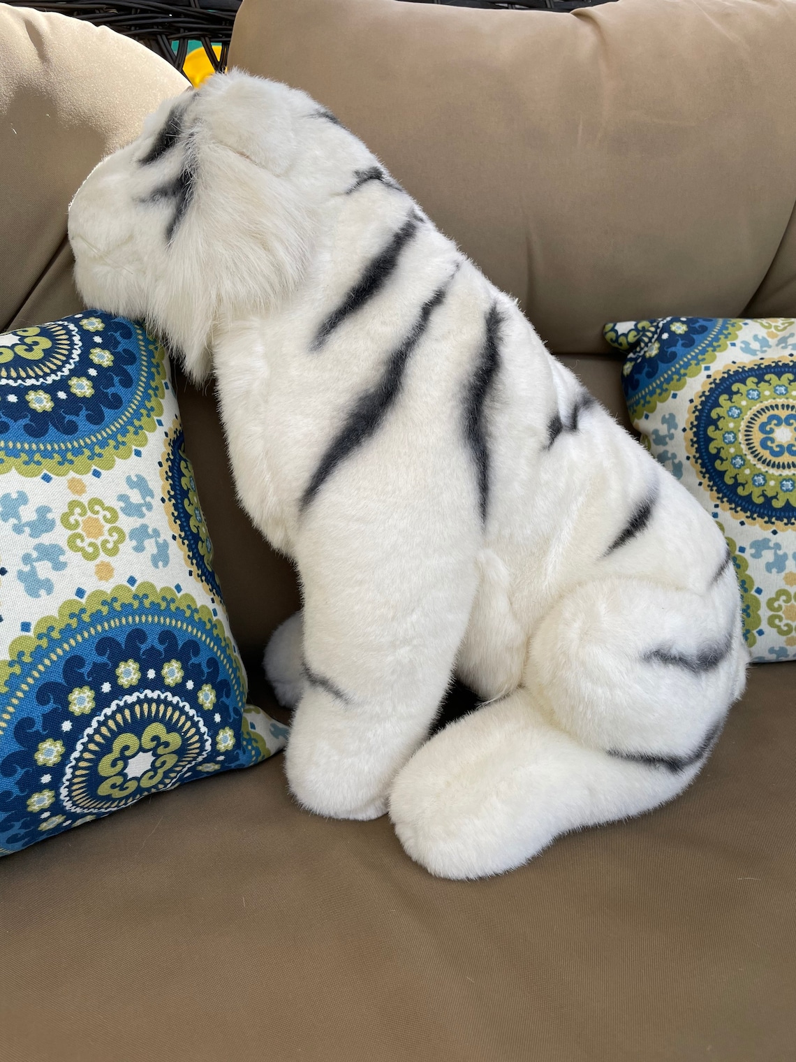 Largevintage 1990 Animal Alley Toys R Us Siberian White Etsy