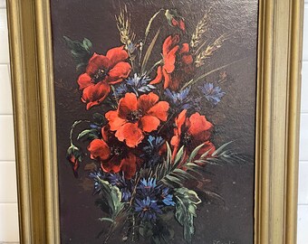 絵画 Ruby-red Flowers ギャラリー：絵画の中で
