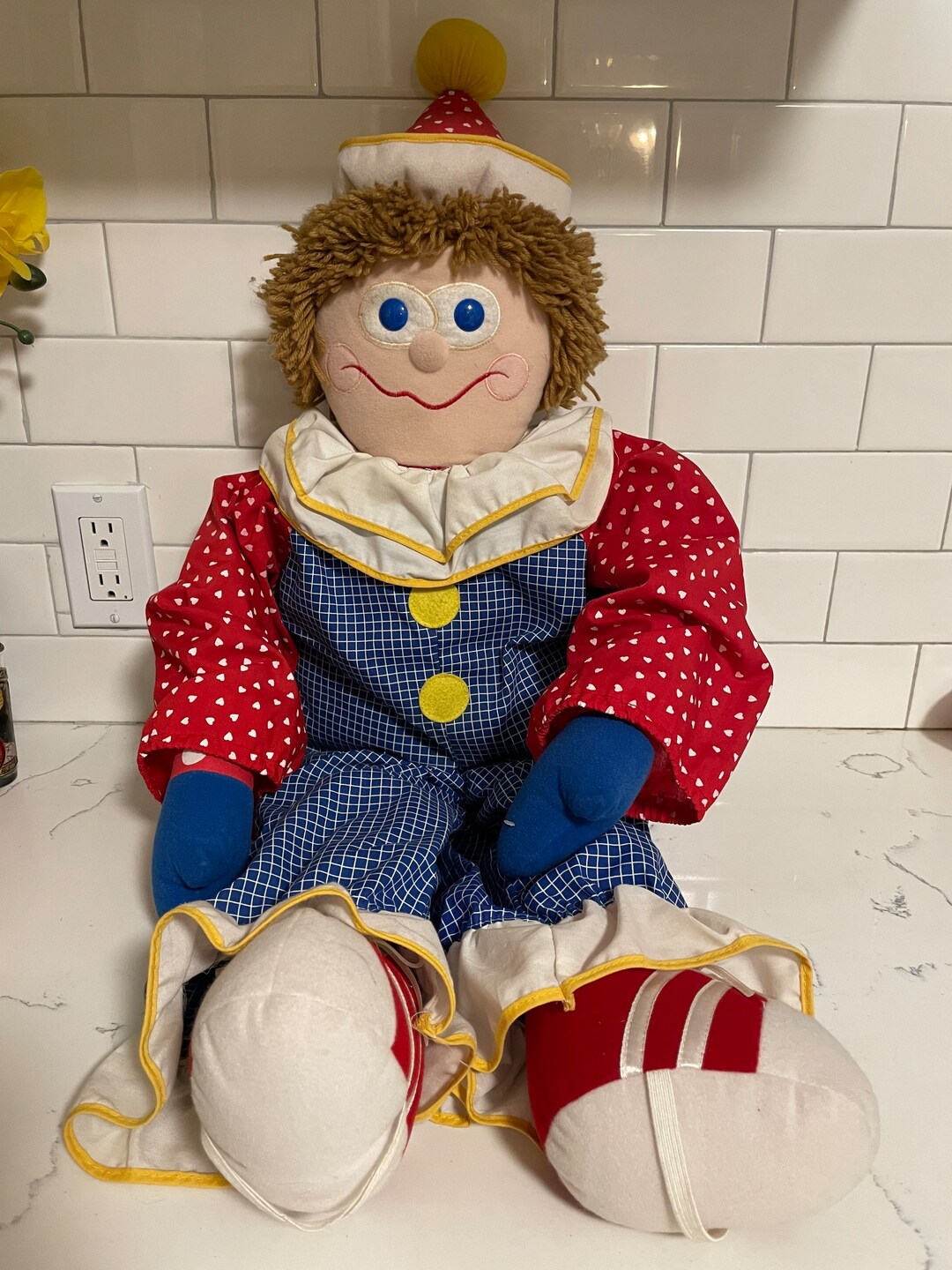 Rarevintage 1987gymboree Dance With Megymbo the Clown Large 36in