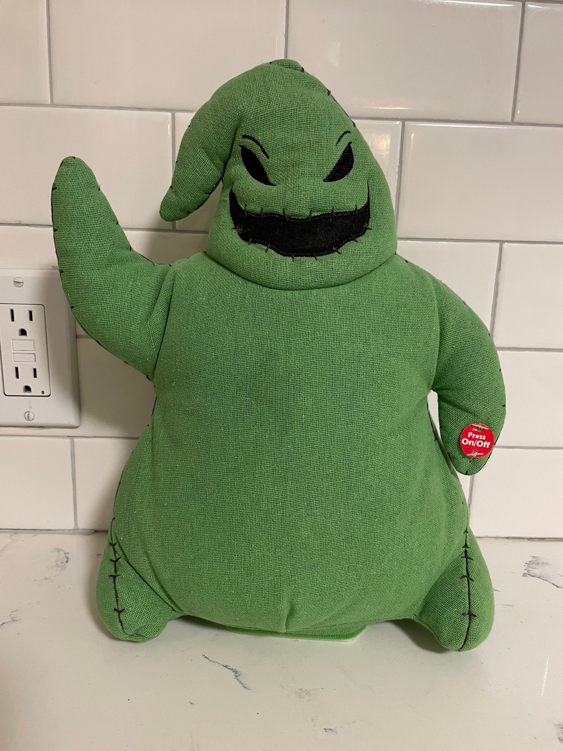 Nightmare Before Christmas Oogie Boogie Animated Plush Kcare plays music