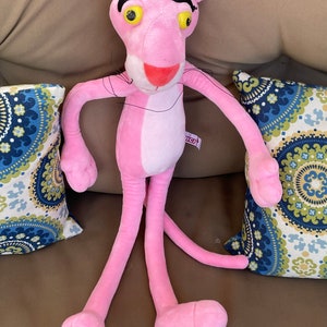 Pink Panther Plush Stuffed Soft Toy Animal 19 Doll Toy Baby Children Cute Gift Etsy UK