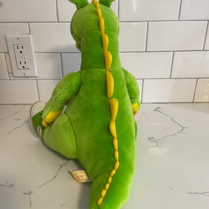 Vintage 1995 Adventures of DUDLEY THE DRAGON 14 Plush Stuffed Animal w/ Tag image 6