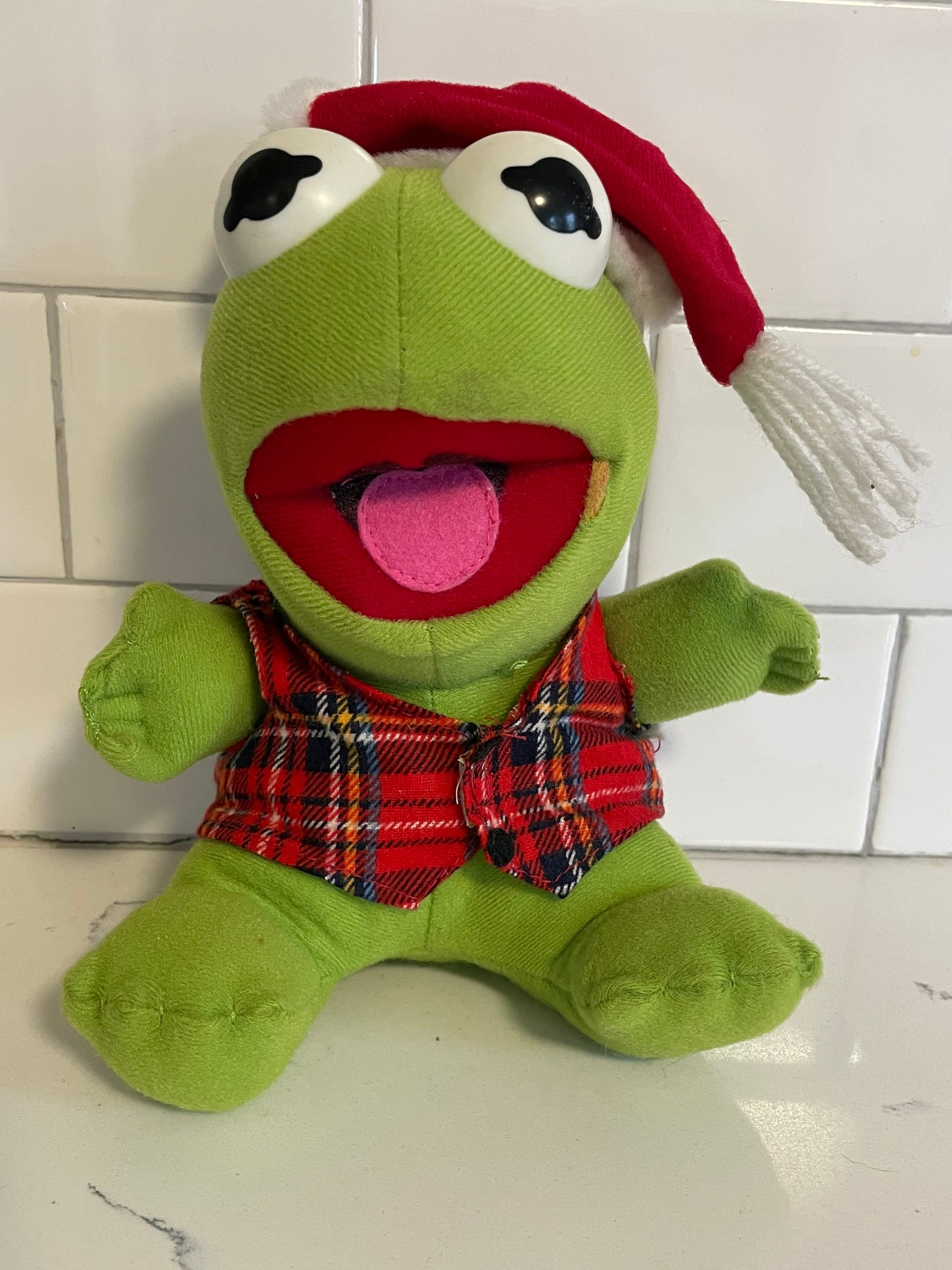 Baby kermit the sales frog plush