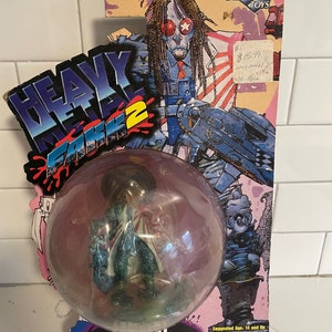 Vintage-Heavy Metal Fakk 2 Lambert 4” Action Figure Play Set Kaiyodo Xebec Toys