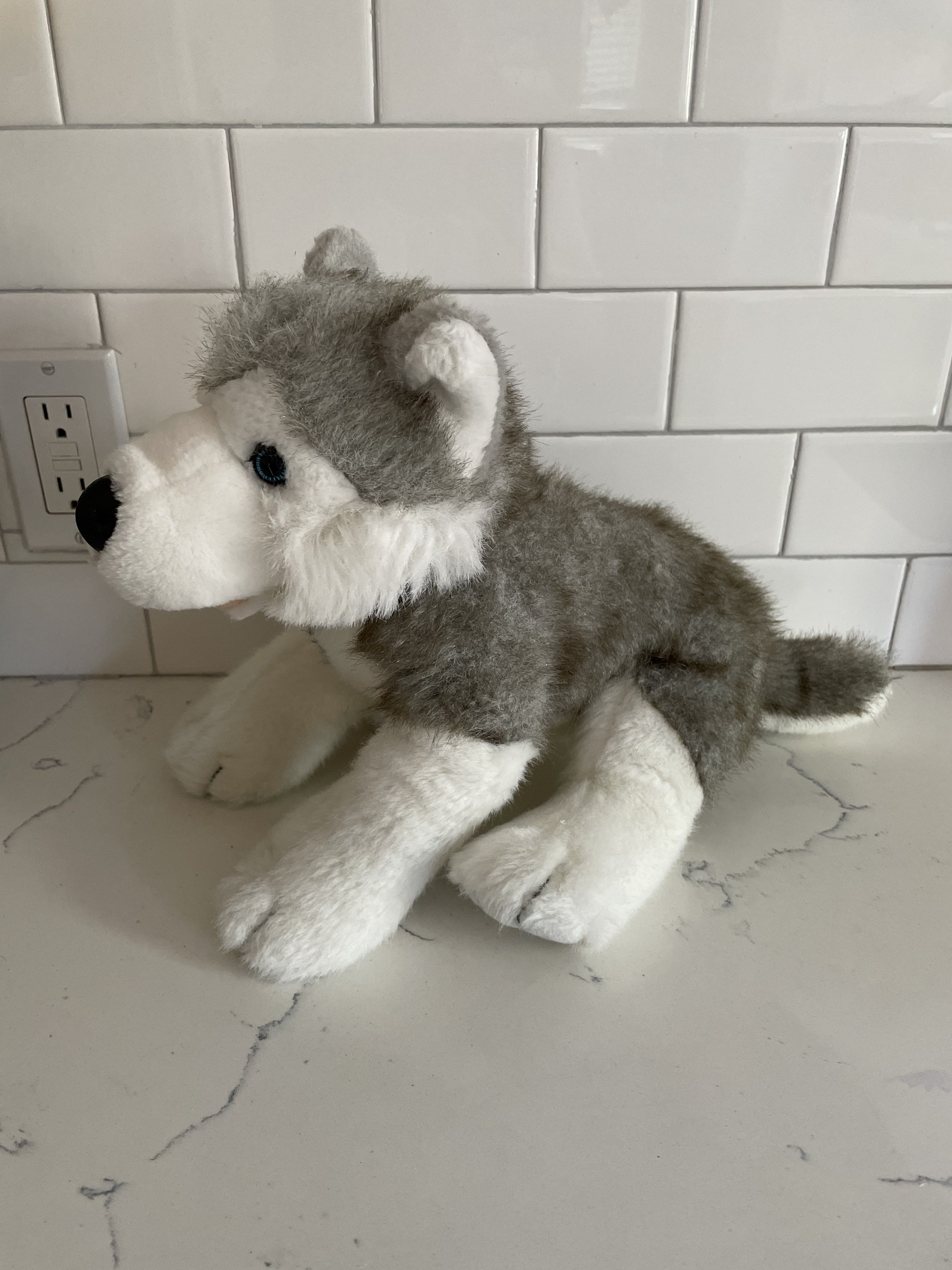 Build A Bear Siberian Husky Puppy Dog Plush 12 Gray White - Etsy