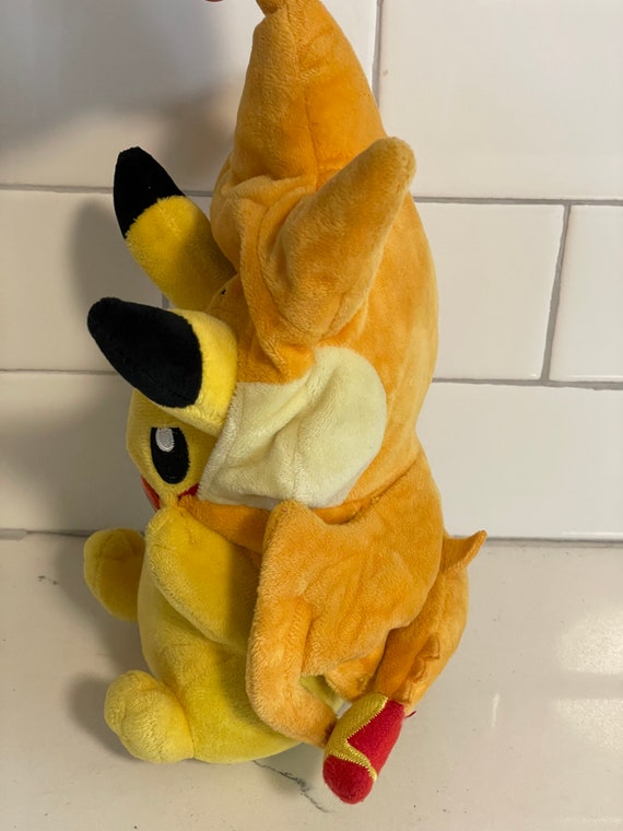 mega charizard pikachu plush