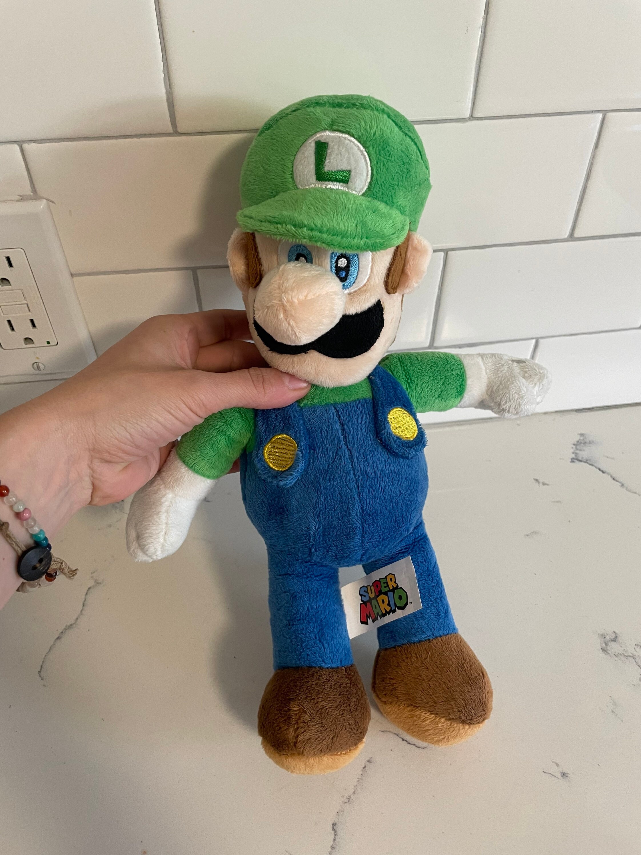 life size luigi plush