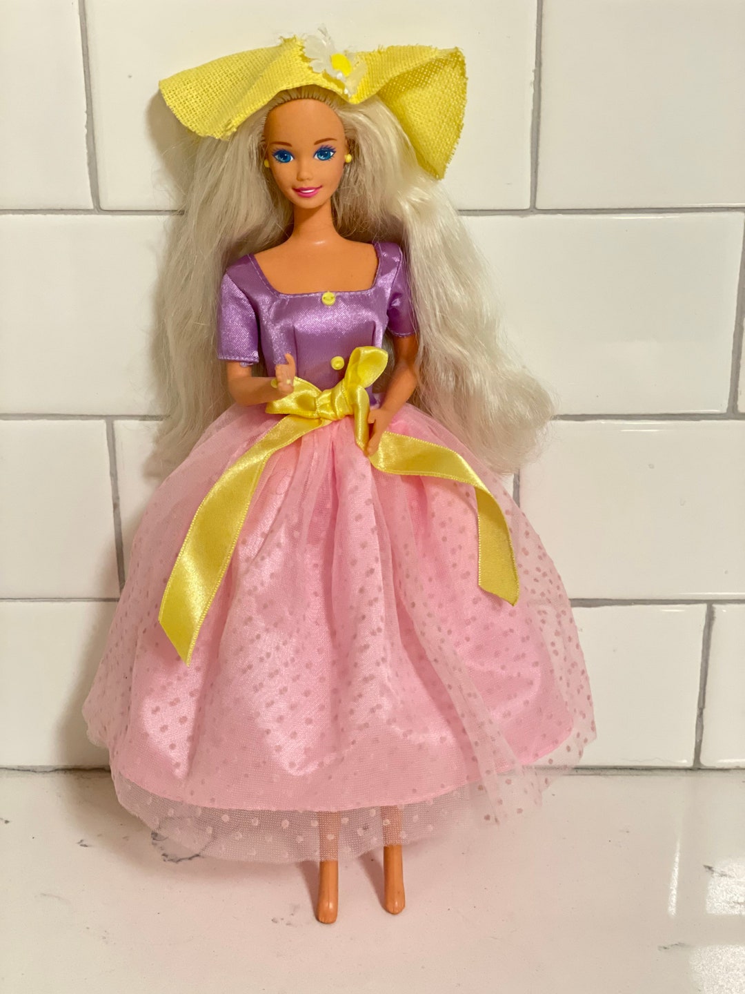 Vintage Avon Exclusive Spring Blossom Barbie 1st In The Series