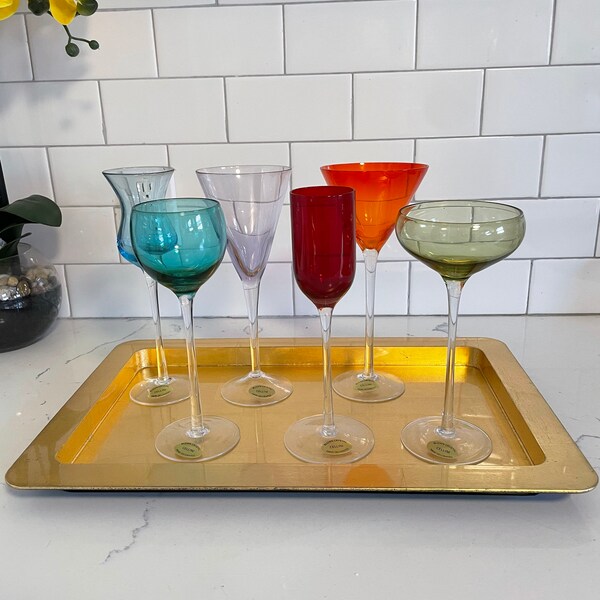 Cordial Glasses Etsy