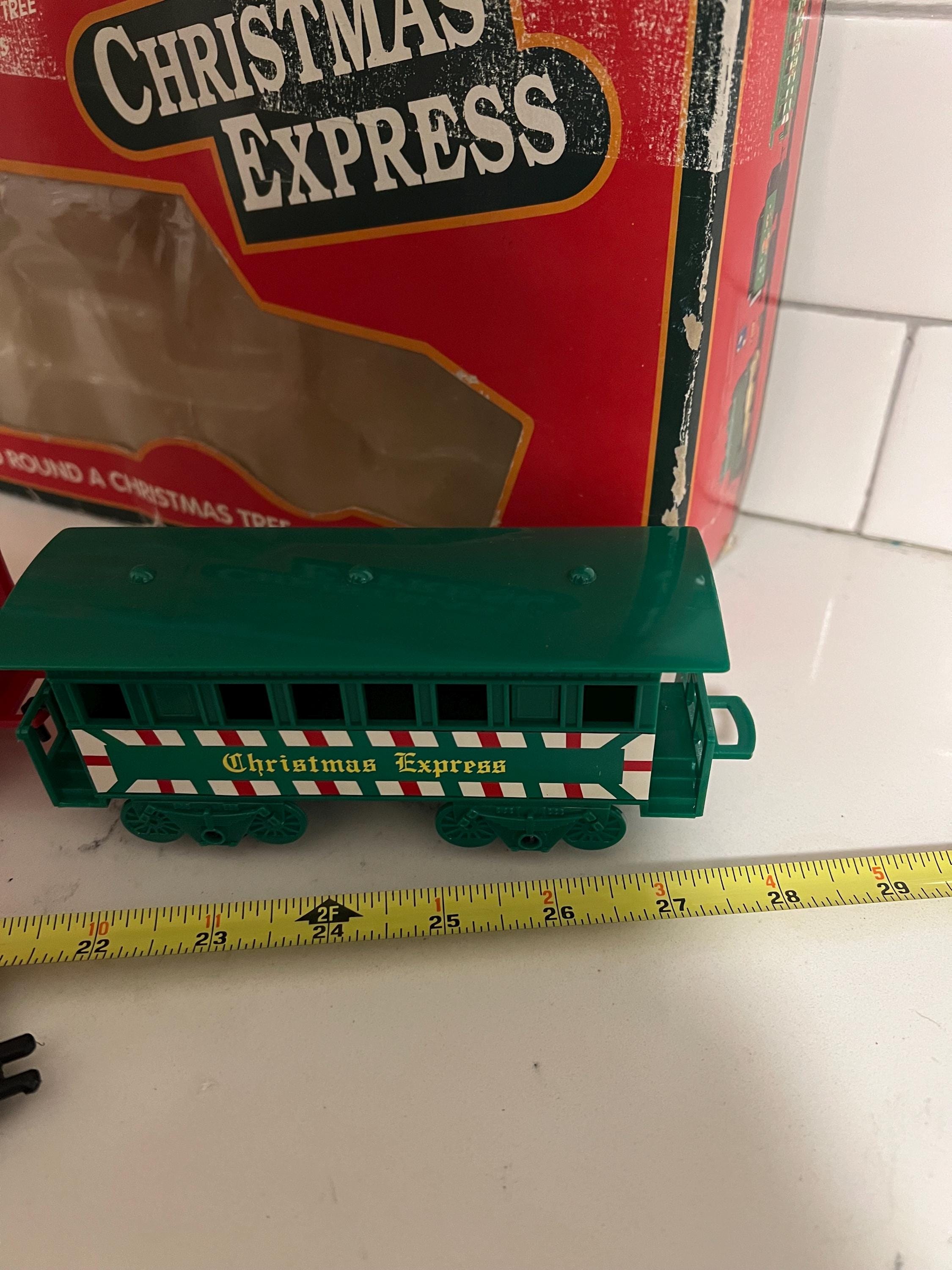 Vintage-christmas Express Train Set-sound and Lights-complete - Etsy