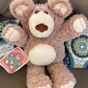 Vintage 1985- Furskins Stuffed Animal Toy Bear - NWT