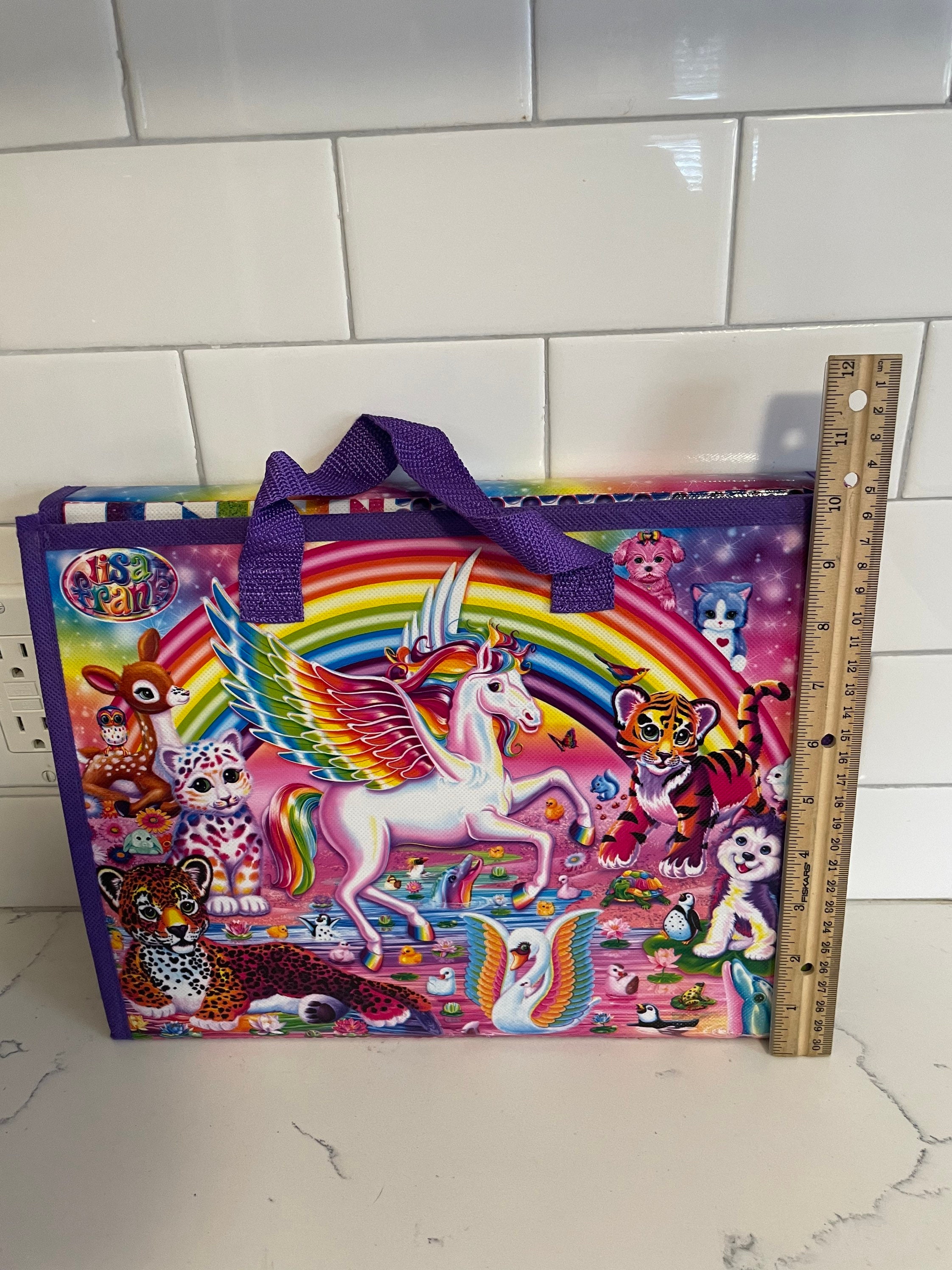 Bendon Lisa Frank Coloring & Activity Set with Fold Out Storage Case