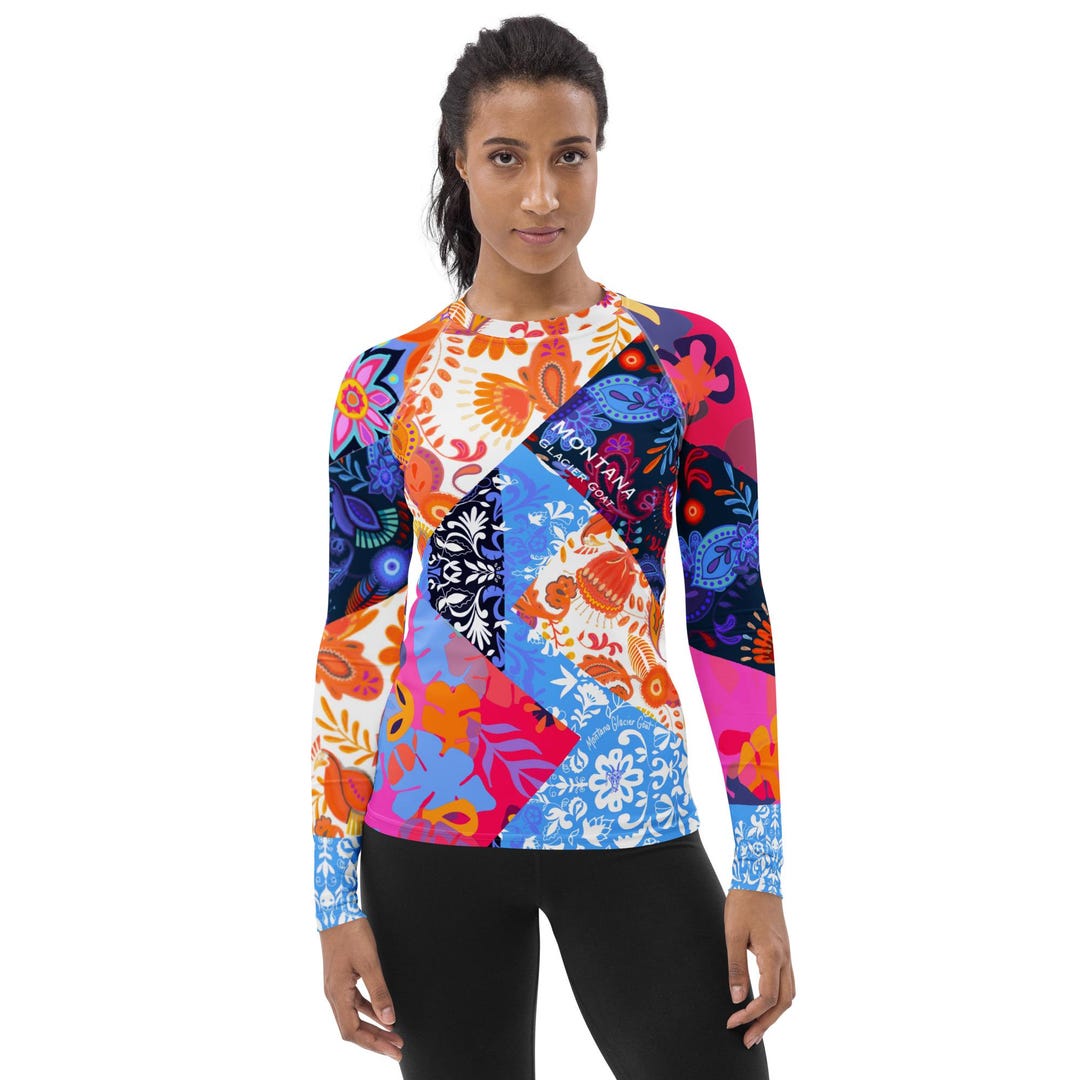 Vans Rash Guard Adrianne Van Alstine Limited Design - Women's Rash Guard - Etsy
