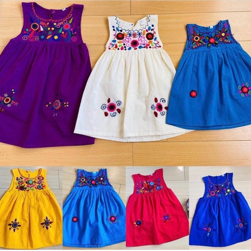 Vestidos para niñas tipicos hotsell