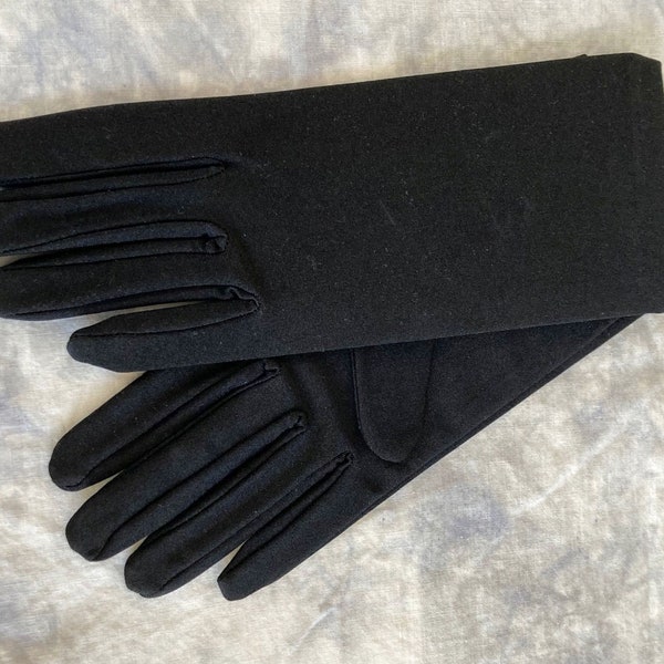 Black Dress Gloves Etsy