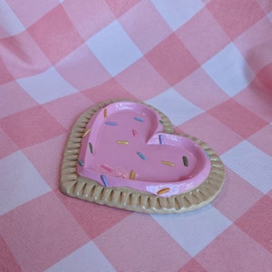 Small Strawberry Poptart Trinket Dish image 5